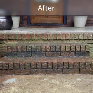 Sinking stairs repaired with PolyLevel® Kennewick