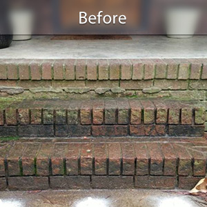Sunken front stoop in Kennewick
